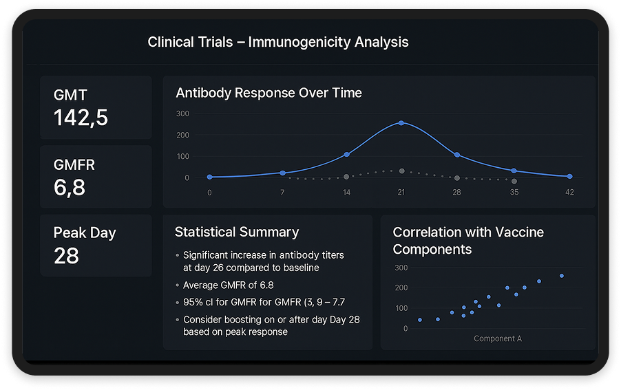 Clinical Trials – Immunogenicity Analysis