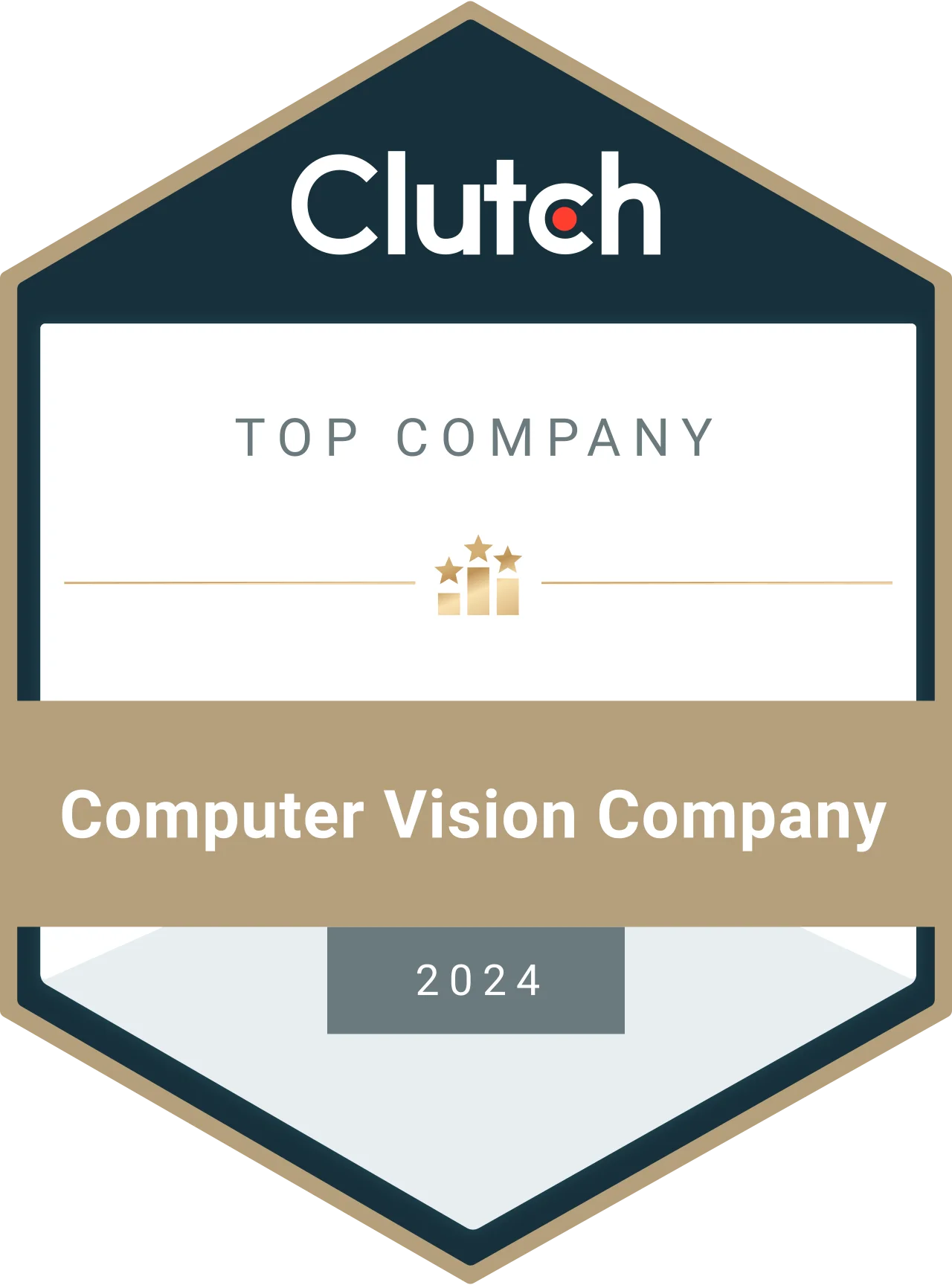 top clutch.co computer vision company 2024 award