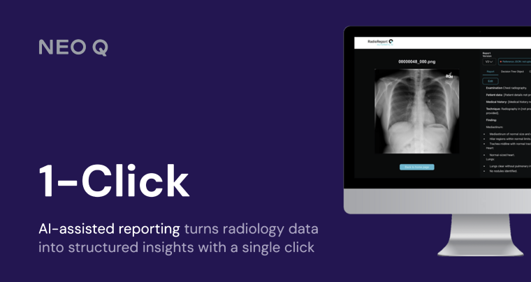 One-Click AI Platform for Medical Image-to-Report Conversion